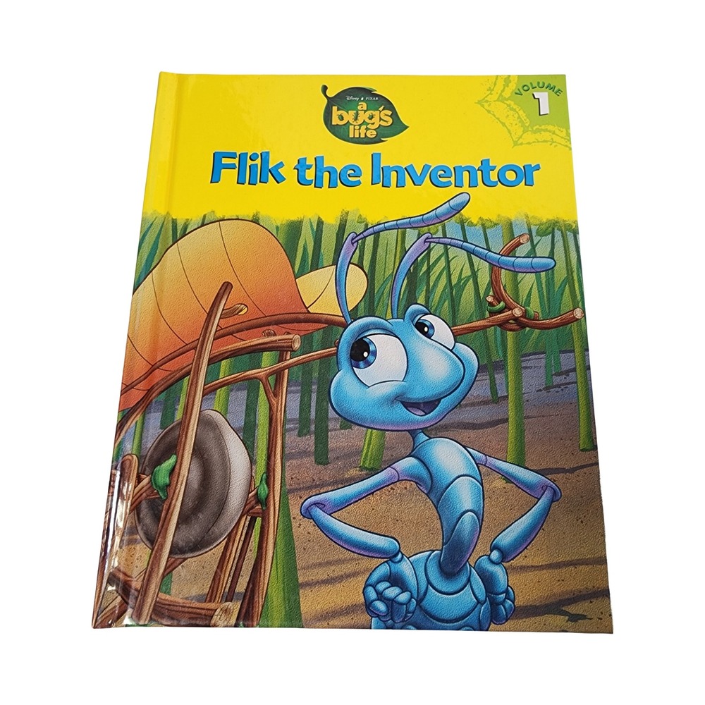 Disney Pixar A Bugs‎ Life Flik the Inventor Vol 1 Hardcover Book